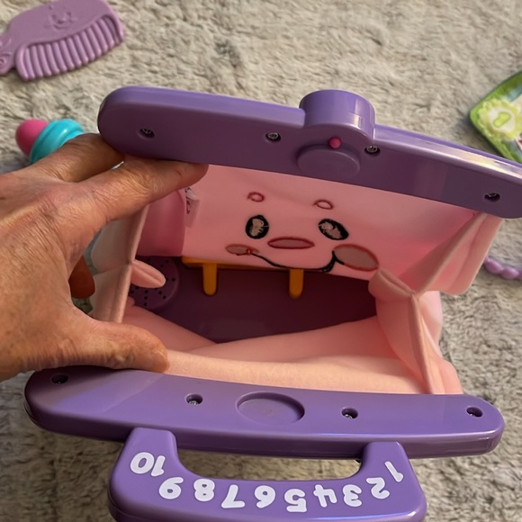 Fisher Price Take Along 1st Purse Toddler Toy  face pink
Carry - Picture 5 of 6